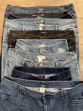 Lote de 8 pares de jeans femininos REVENDEDOR ATACADO - TAMANHOS/MARCAS/CORES SORTIDOS comprar usado  Enviando para Brazil