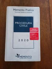 memento procedura civile usato  Varallo Pombia