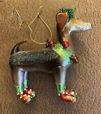 Vintage glass dog for sale  Buda