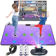 Alfombrillas de baile inalámbricas electrónicas FWFX ejercicio fitness almohadilla de baile juego TV cámara HD segunda mano  Embacar hacia Argentina