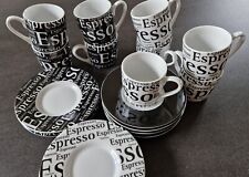 Espresso tassen set gebraucht kaufen  Norderstedt