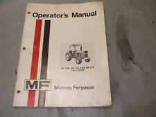 Usado, Manual do operador do trator MF Massey Ferguson 255.265, 275. comprar usado  Enviando para Brazil