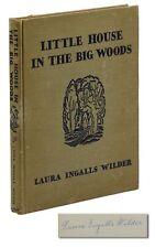 Little House in the Big Woods ~ FIRMADO por LAURA INGALLS WILDER ~ 1952 Tapa Dura, usado segunda mano  Embacar hacia Argentina