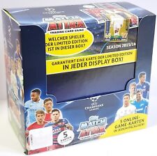 Used, Match Attax Champions League 2015-16 Box 50 Packs Cards Topps German Ed. for sale  Shipping to South Africa