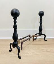vintage cannonball andirons for sale  Sterling