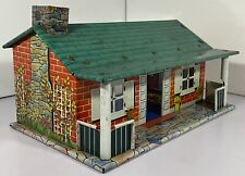 VINTAGE LITHOGRAPHED TINPLATE MARX ‘SWANSEA COTTAGE’ SMALL DOLL HOUSE 1952 for sale  Shipping to South Africa
