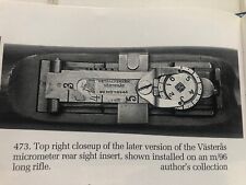 Micrometer rear sight for sale  BELPER