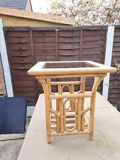 Cane side table for sale  WAKEFIELD