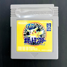 Nintendo Pocket Monster Pikachu Żółty Pokemon Nintendo Gameboy 1998 Bateria OK na sprzedaż  Wysyłka do Poland