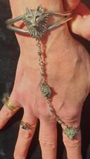 Usado, Bracelete escravo punho lobo com anel de lobo EJC 95 comprar usado  Enviando para Brazil