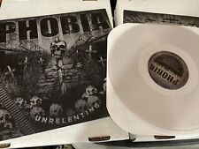 Phobia Unrelenting Vinyl LP Clear Relapse Grindcore Metal Hardcore comprar usado  Enviando para Brazil