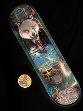 RARO FIRMADO Sk8mafia Larelle Gris Lobo Patineta Modelo Profesional AUTOGRAFIADO segunda mano  Embacar hacia Argentina