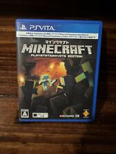 Minecraft: PlayStation Vita Edition - PS Vita com estojo jogo japonês com estojo comprar usado  Enviando para Brazil