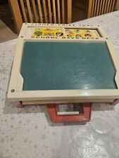 Vintage 1972 Fisher Price School Days Play Desk With Cards   Spares / REPAIRS for sale  Shipping to South Africa