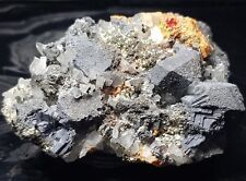 ☆Galena, Seeligmannit, Realgar, Quartz & Pyrit Top Mineral ⚒ Peru  for sale  Shipping to South Africa