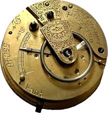 fusee pocket watch movement for sale  DRIFFIELD