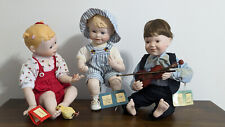 3 porcelain dolls collection for sale  Blairsville