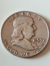 Mezzo dollaro 1959 usato  San Prospero
