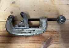 RIDGID No. 30 - 1" to 3 Inches Tube Cutter Nice Shape W/ New $12 Cutting Wheel, used for sale  Shipping to South Africa