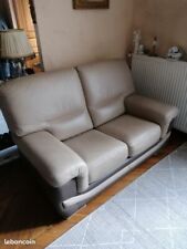 Canapé fauteuil cuir d'occasion  Asnières-sur-Seine