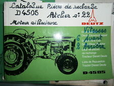 Deutz tracteur d4505 d'occasion  Bonneval
