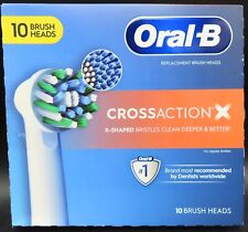 Reemplazos de cabezal de cepillo Oral-B Cross Action, paquete de 10 segunda mano  Embacar hacia Mexico