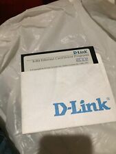 Dyskietka D Link 5,25 cala z 8-bitowymi kartami Ethernet vintage rzadkość na sprzedaż  PL