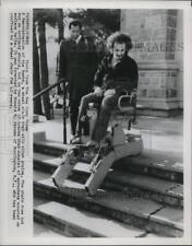 Usado, 1975 Press Photo Demonstration of Ramby, cadeira de rodas que sobe escadas comprar usado  Enviando para Brazil