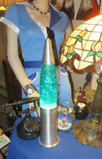 silver blue lava lamp for sale  Norwich