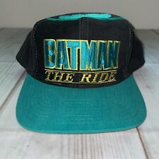 GORRA GORRA DE CAMIONERO DE BÉISBOL BATMAN de colección años 90 Adj Snapback SEIS BANDERAS PROMOCIÓN DC Comics, usado segunda mano  Embacar hacia Argentina