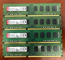 32GB Kingston 4x8GB DDR3 1600MHz PC3-12800U Dual Channel Desktop RAM KVR16N11/8 for sale  Shipping to South Africa