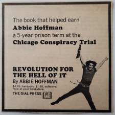 Abbie hoffman revolution for sale  Mansfield