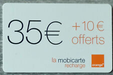 Telecarte mobicarte recharge d'occasion  Villefranche-sur-Saône