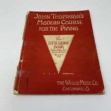 Vintage John Thompson's Modern Course for the Piano the Fifth Grade Book comprar usado  Enviando para Brazil