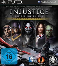 Injustice: Götter unter Uns-Ultimate Edition Sony PlayStation 3 PS3 in OVP, usado comprar usado  Enviando para Brazil