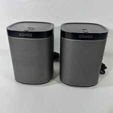 Par de sistemas de altavoces inteligentes inalámbricos compactos Sonos Play:1 con cable de alimentación, usado segunda mano  Embacar hacia Argentina
