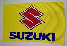Bandeira premium para motocicleta Suzuki 3' X 5' indoor outdoor , usado comprar usado  Enviando para Brazil