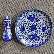 Blue white ceramic for sale  FAREHAM