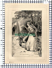 Used, (7816) Romeo & Juliet Act II   - c.1880 Shakespeare Book Print  for sale  Shipping to South Africa