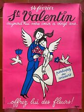 Affiche saint valentin d'occasion  Paris XVIII