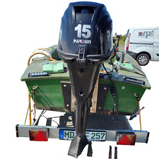 Angelboot motor trailer gebraucht kaufen  Neustädter Feld