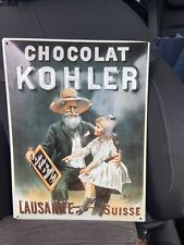 Plaque chocolat kohler d'occasion  Saint-Benoît