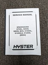 Hyster D004 S120XL Spacesaver empilhadeira empilhadeira loja serviço manual de reparo comprar usado  Enviando para Brazil