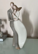 Classic Vintage Porcelain figurine Family "Arya" USSR ,White Gray Color for sale  Shipping to South Africa