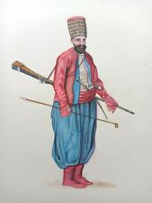 Pintura en miniatura hecha a mano soldado otomano pistola turca hombre, usado segunda mano  Embacar hacia Argentina