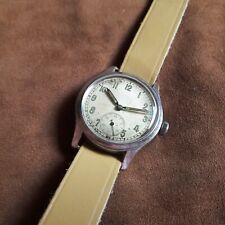 A. M. 390 MILITARY Dirty Mido no DH KM SWISS WRIST WATCH 1940s WW II 2 MEN'S UHR for sale  Shipping to South Africa