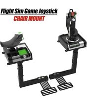 Pacote com 2 suportes para cadeira Hotas montagem joystick compatível Logitech X52 Rhino Hota comprar usado  Enviando para Brazil
