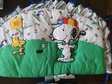 SNOOPY Vintage htf Baby Woodstock headboard for crib GOLF THEMED PEANUTS USA for sale  Shipping to South Africa