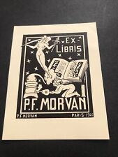 Exlibris erotico 1946 usato  Roma