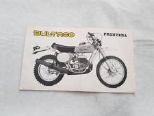 Bultaco frontera motorcycle for sale  LEICESTER